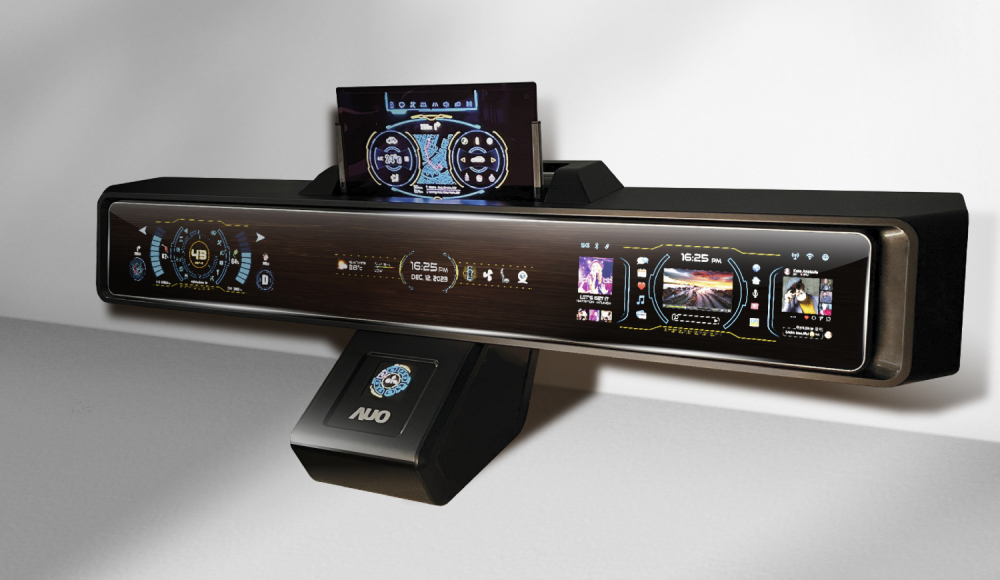 开云电竞Micro LED沉浸式车舱显示方案结合 可卷式、可伸缩的Micro LED应用并可呈现不同的质感纹路，展现人性化设计