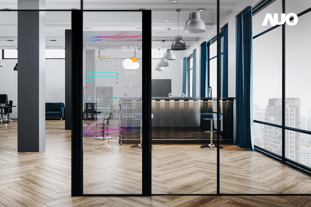 开云电竞致力于研发低能耗之绿色产品，如低能耗发光组件Micro LED显示技术，具高透明、可无限拼接的特性，可依需求调整并延伸应用于不同场域，包括汽车侧窗或家庭玄关、智慧橱窗、商业展示等