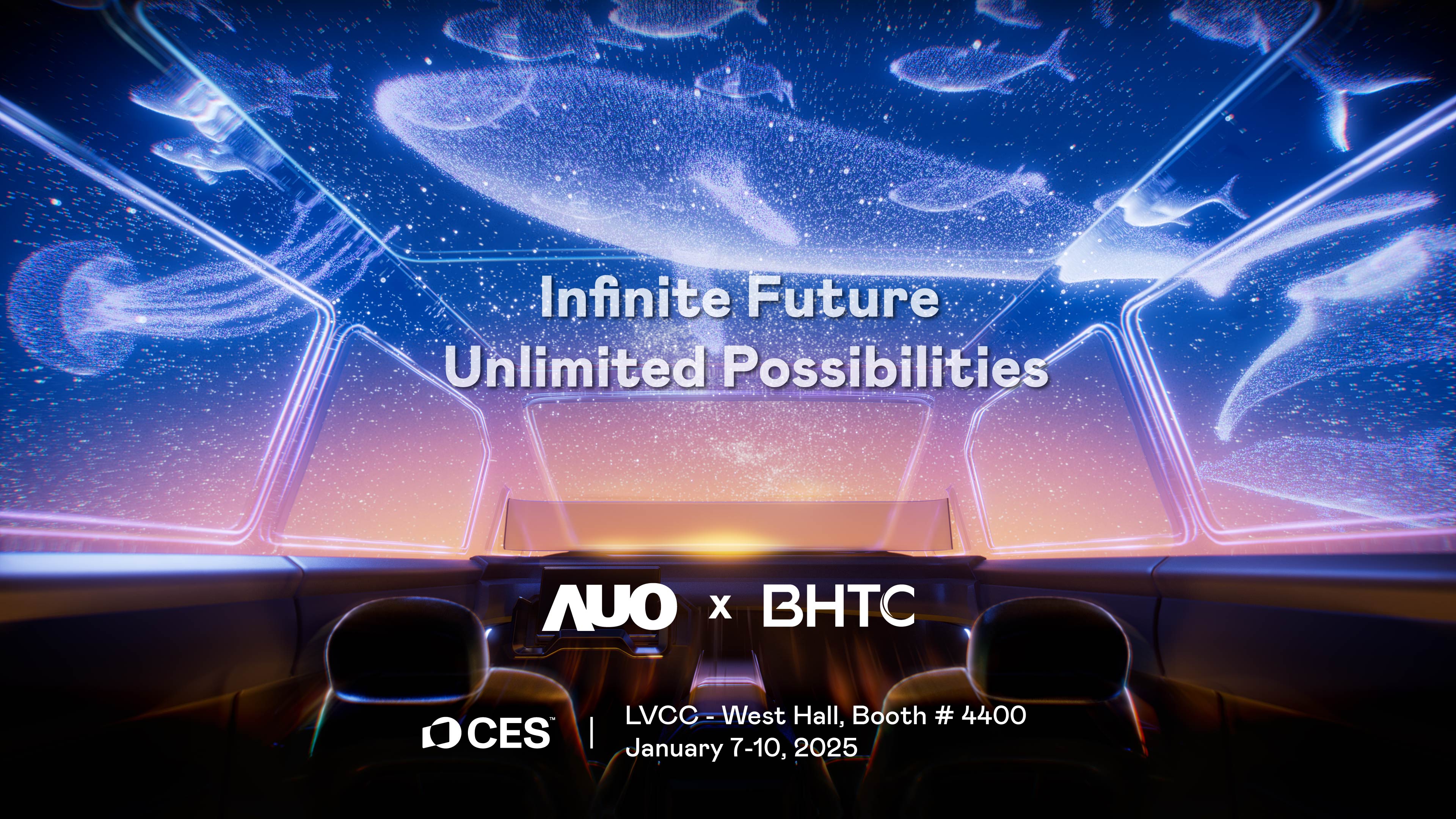 开云电竞以Infinite Future, Unlimited Possibilies为主题，联合BHTC于CES 2025扩大规模展出