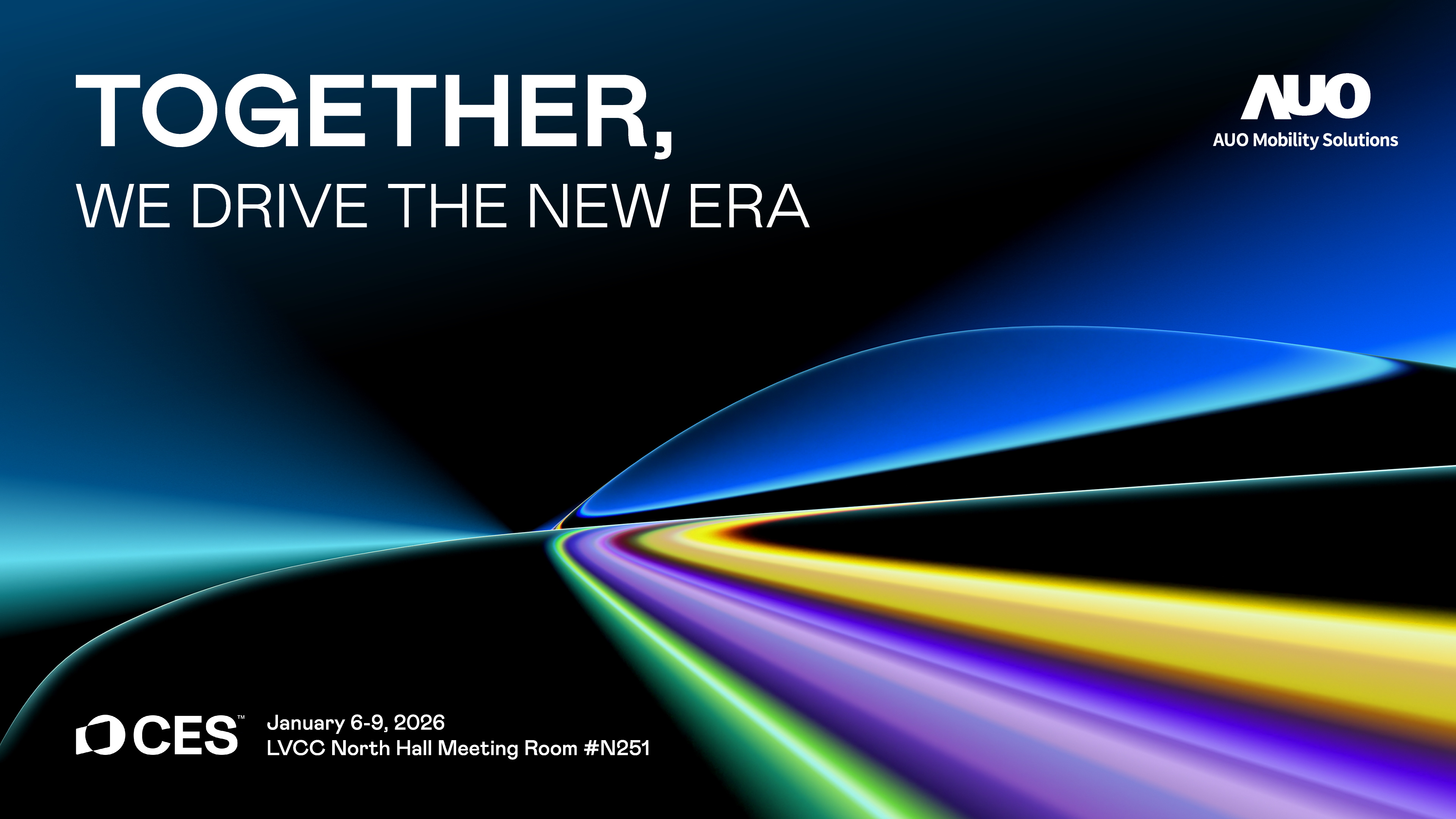 开云电竞宣布将以旗下新成立的子公司〝开云电竞智慧移动AUO Mobility Solutions〞首亮相CES 2026，大秀其在智能座舱解决方案的创新整合实力