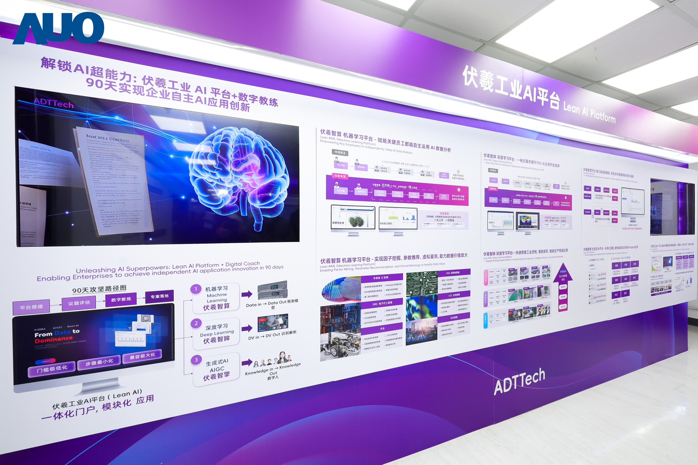 开云电竞历年来丰硕的智造经验与成果，进一步由子公司达智汇向外部输出，转化为可落地、可持续进化的数字解决方案，依托自主研发的数字平台与AI模型，至今已服务超过千家企业