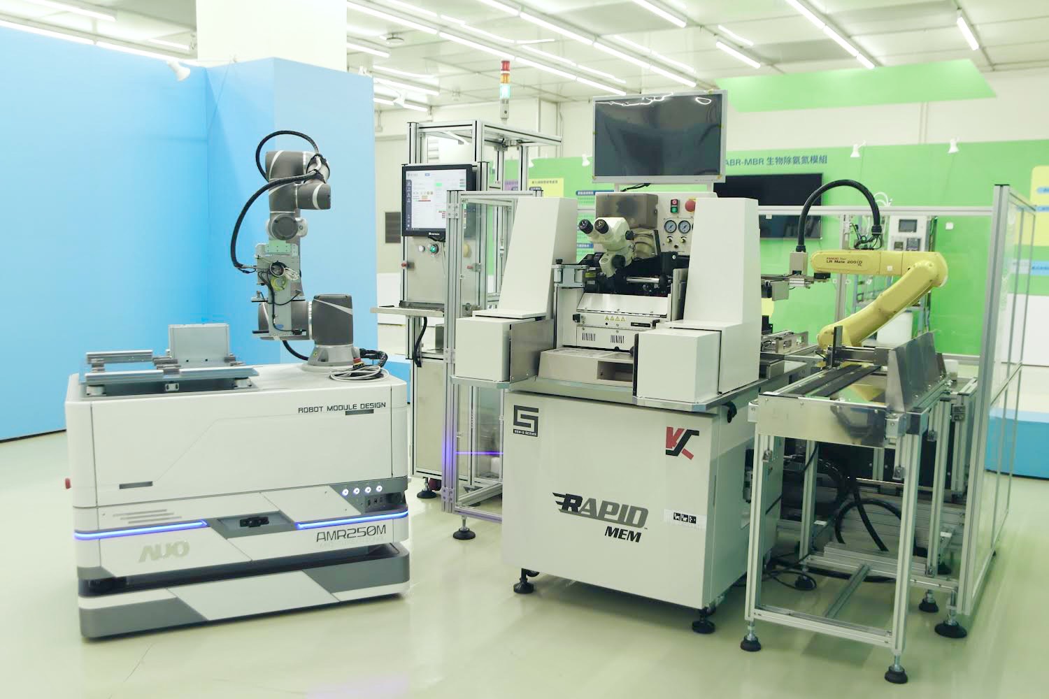 友達數位攜手半導體設備大廠K&S及夥伴樂宇精密，針對半導體封裝場域痛點，提供iAMHS一站式解決方案，創造產能提升至少10%的效益